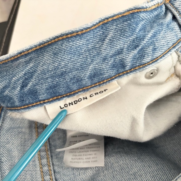 SLVRLAKE London Crop Jeans in Fool For Love - Picture 5 of 6